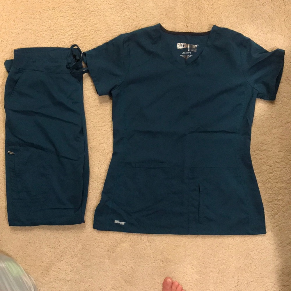 Greys Anatomy Teal Scrubs